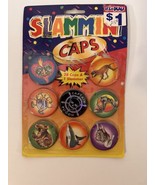 Vtg 1995 Slammin&#39; Caps Captain Poison 25 Caps 1 Slammer - £18.98 GBP