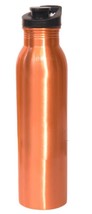 COPPER Pure Copper Sipper Water Bottle 1000 ML for Ayurveda and Health Benefits - £21.31 GBP