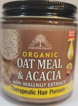 Organic Oat Meal &amp; Acacia with Walnut Extract Pomade - £9.16 GBP