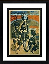 Grateful Dead Tribe Framed Concert Poster Framed &amp; Mated 15x19 Inches - £57.55 GBP