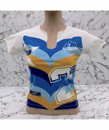 Women&#39;s Azzure White | Blue | Sky | Wheat Short Sleeve Tee Shirt NWT - $49.00