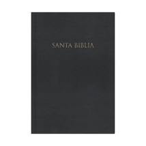 Santa Biblia: Reina-valera 1960 Antiguo y Nuevo Testamento, Negro Tapa Dura Broa - $15.00