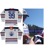 Wayne Gretzky signed Edmonton Oilers Hockey Jersey exact proof COA autog... - £1,012.75 GBP
