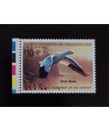 1988 $10 Migratory Bird Hunting Permit Stamp Department of Interior RW55... - $157.91 MXN