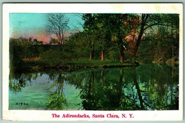 Generici Scena Greetings From Santa Clara New York Ny 1920 Wb Cartolina F11 - £4.48 GBP
