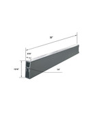 Gordon Glass® Bright Chrome Framed Sliding Shower Door Towel Bar ONLY - 30&quot; - $26.94