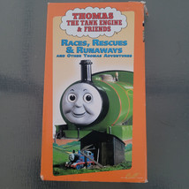 Thomas and Friends Races, Rescues, and Runaways and Other Thomas VHS RAR... - $10.89