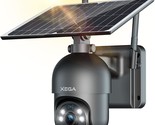Xega 4G Lte Cellular Security Camera Wireless Outdoor Solar, Us Version. - $181.96