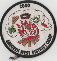 2000 SAUGEEN WEST DISTRICT CAMP BOY SCOUT PATCH - $3.67