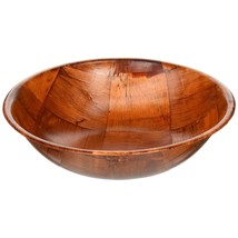 Winco WWB-10 Wooden Woven Salad Bowl, 10-Inch, Brown - £9.55 GBP