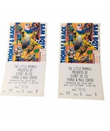 The Little Mermaid (Lot of 2) TICKET STUBS 10/13/99 Disney On Ice Thomas... - $66.49