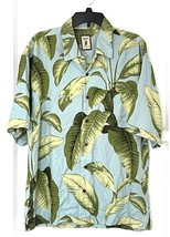 Hawaiian Style Shirt -  Jamaica Jaxx - Banana Leaf Floral Theme - Sz XL - £15.80 GBP