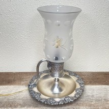 Antique Rare Sheffield Paul Revere Silver Co. Lamp Candle Holder SilverPlated - £139.33 GBP