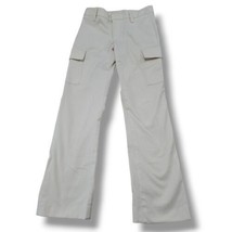 Gap Pants Size 1 W29&quot; x L30&quot; Straight Leg Pants Cargo Pants Stretch Casual Cream - £26.40 GBP