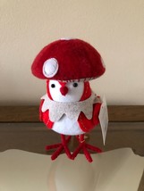 NWT Target Feathery Friends Bird Holiday 2024 CAPSTER as a MUSHROOM Figu... - £9.57 GBP