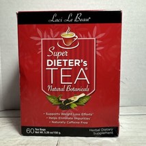 Super Dieter&#39;s Tea Laci Le Beau  All Natural Botanicals - 60 Tea Bags - £22.20 GBP