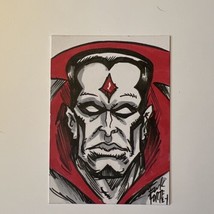Mr. Sinister X-men Marvel Comics By Frank Forte Original Art Marker Draw... - $18.70