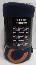 Chicago Bears 50&quot; by 60&quot; Fleece Helmet Bar Throw Blanket - NFL - €12,62 EUR