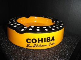 Large Cigar Ashtray Handmade Ceramic 8" diameter by 2" H image 2