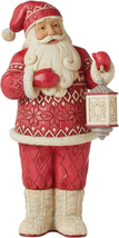 Jim Shore Nordic Noel Santa in Boots Figurine, 10.43In H - £136.83 GBP