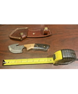 Hunting Knife Skinner Knife With Cowhide Sheath Pouche - $29.11