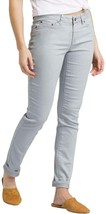 New NWT Womens 6 28 Prana Kayla Jeans Denim Storm Cloud Light Gray 28 X 32 Stret - $107.91