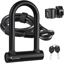 Bicycle U Locks With Keys And A Sturdy Mounting Bracket Are Included In The - £28.76 GBP