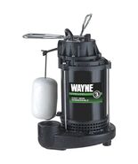 WAYNE CDU800 1/2 HP Submersible Cast Iron and Steel Sump Pump With Integ... - $4,374.25 MXN
