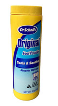 Dr. Scholl’s Cools &amp; Soothes Foot Powder ORIGINAL New Sealed Talco 3oz - £17.89 GBP