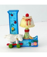 Vintage Mary Engelbreit Ink Letter L Small 2.5&quot; Decorative Item Lamp Lam... - $18.82 CAD