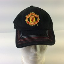 Manchester United Hat Cap UK Football Soccer Adjustable 54cm Contrast Stitching - £15.62 GBP