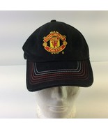 Manchester United Hat Cap UK Football Soccer Adjustable 54cm Contrast St... - £15.53 GBP