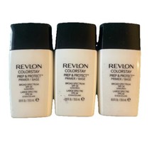 Revlon Colorstay Prep &amp; Protect Primer Makeup Base Set of 3 *READ - $35.77