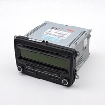 2010-2014 Mk6 Vw Gti Delphi De2 6 Disc Cd Player Satellite Radio Lock Oe... - $64.35