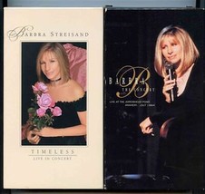 Barbra Streisand Timeless Live in Concert &amp; Concert Live At Arrowhead Po... - £7.73 GBP