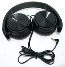 Sony MDR-ZX110NC Noise Cancelling Wired Headphones MDRZX110NC, Black - $12.34