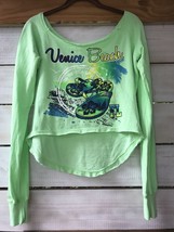 Rag Wear USA Jr./ Wm. S Top Venice Beach FL cotton fleece L/S Gulf Coast... - $17.62