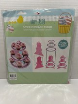 3 Tiers Holiday Easter Cupcake Stand Multi-Color Cardboard Cupcake Holder Party - £5.14 GBP