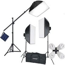 The Studiofx H9004Sb2 By Kaezi 2400 Watt Large Photography Softbox Conti... - $200.99
