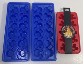 Lot of 3 Disney Mickey Mouse Ice Cube Trays - £11.93 GBP