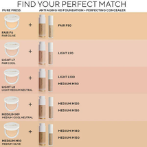 Mirabella Pure Press Mineral Powder Foundation Invincible For All - Porcelain P2 image 5