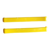 Vtg Goody Set of 2 Yellow Stay Tight Hair Barrettes Clasp Clips 2&quot; Goodi... - £9.92 GBP