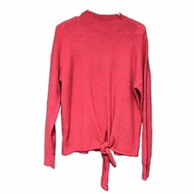 New Ann Taylor Womens Medium Pullover Wool Blend Sweater with Knot Pink - BC - £16.61 GBP