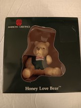 American Greetings 1991 Honey Love Bear Holiday Ornament CX-1044 MIB - £19.66 GBP
