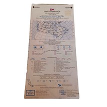 Vtg May 1990 Lake Athabasca Canada VFR Navigation Aeronautical Chart - £6.25 GBP
