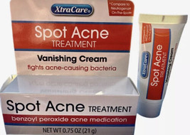 SHIPS N 24 HRS-Extra Care-Spot Acne Treatment Vanishing Cream 0.75 oz.-NEW - £5.37 GBP