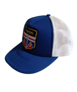 Vintage Yukon Territory Coat of Arms Patch Snapback Trucker Hat Cap Hat - $25.69