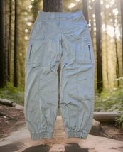 Gap NWT Downtown Jogger Pants Womans Size Medium Tall Olive Green C3 - $37.13