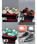 Variety Mini 3D keychain shoe Miniature Collectable sneaker key chain with Box - £8.44 GBP - £18.68 GBP
