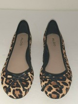 Aldo palinira-25 Ballet Slippers Flats Shoes Cheetah Animal Print Size 6... - £31.29 GBP